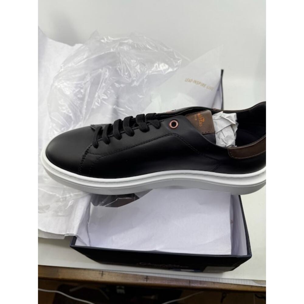 NEW Good Man Brand Legend London Sneaker Shoes Black /Dark Vachetta Mens Sz 9.5 - Picture 11 of 11